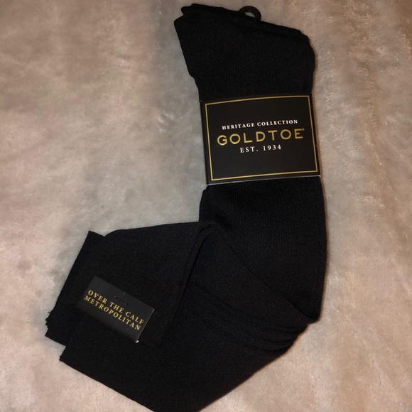 NWT Men’s black dress socks (set of 3) Shoe size 6-12.5 - Picture 1 of 5